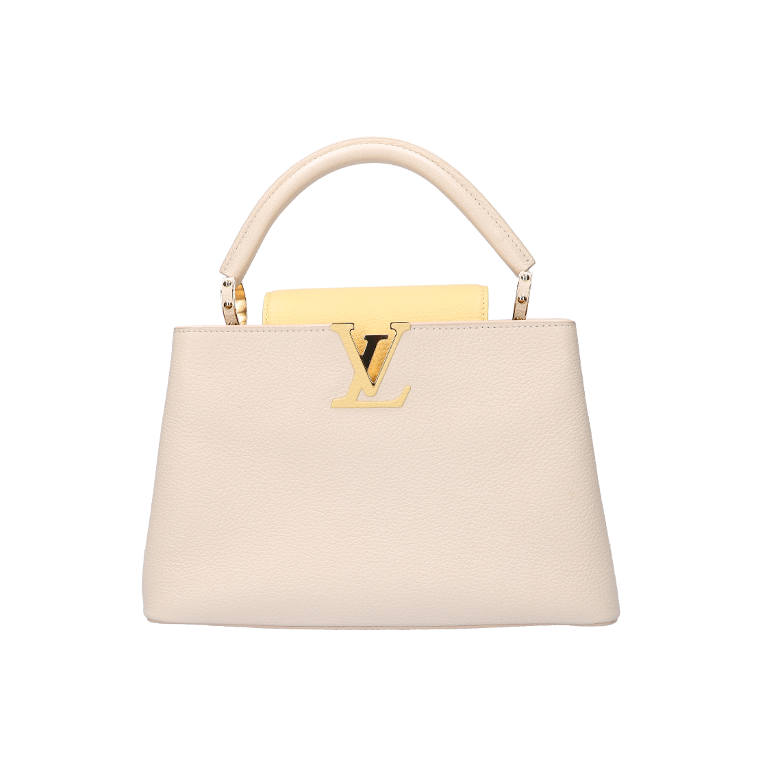 ITTHFKWG6PDG Louis Vuitton Capucines BB Handbag in Ivory Leather