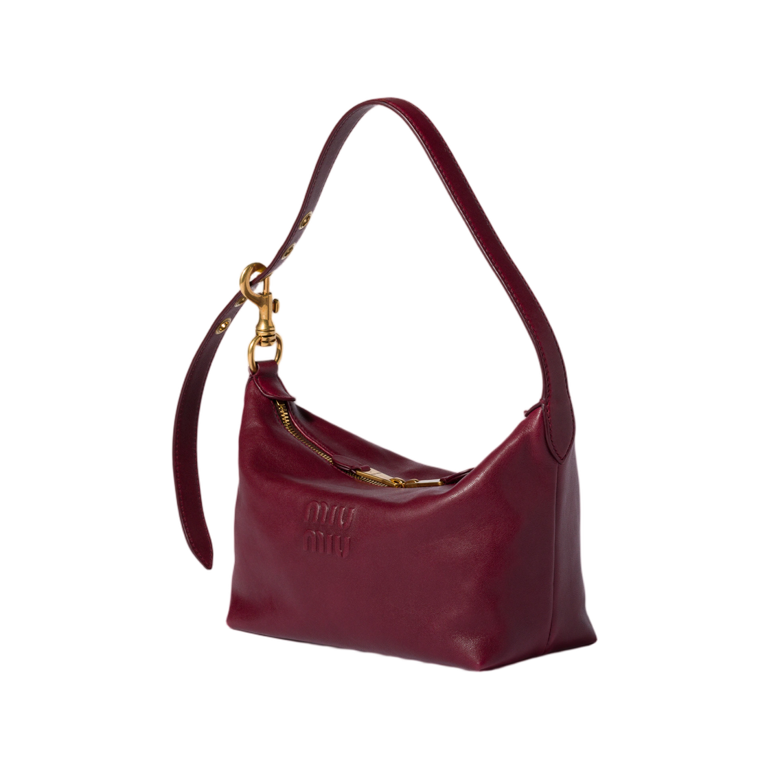미우 미우 스피릿 나파 레더 백 아마란스 레드(Miu Miu Spirit Nappa Leather Bag Amaranth Red) - 2