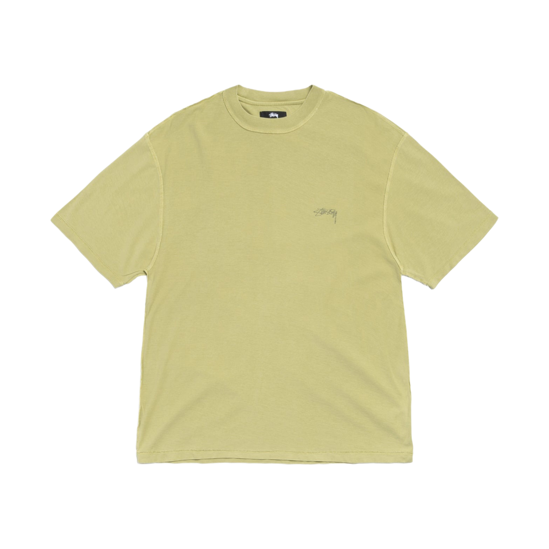 1140283 Stussy Lazy T-Shirt Moss