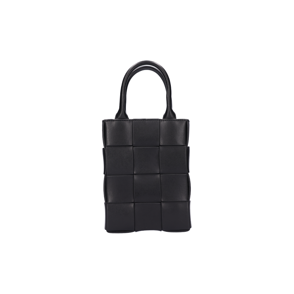 ITAD55HR5MVL Bottega Veneta Mini Cassette Tote Bag Black