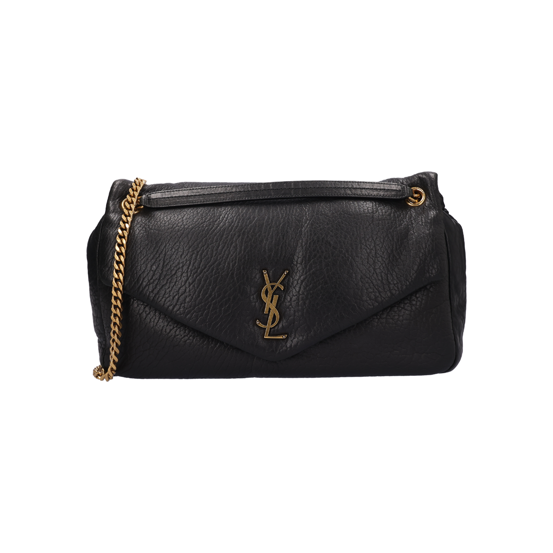ITGCVT63N3DO Saint Laurent 777399 Calypso Large Bag Black