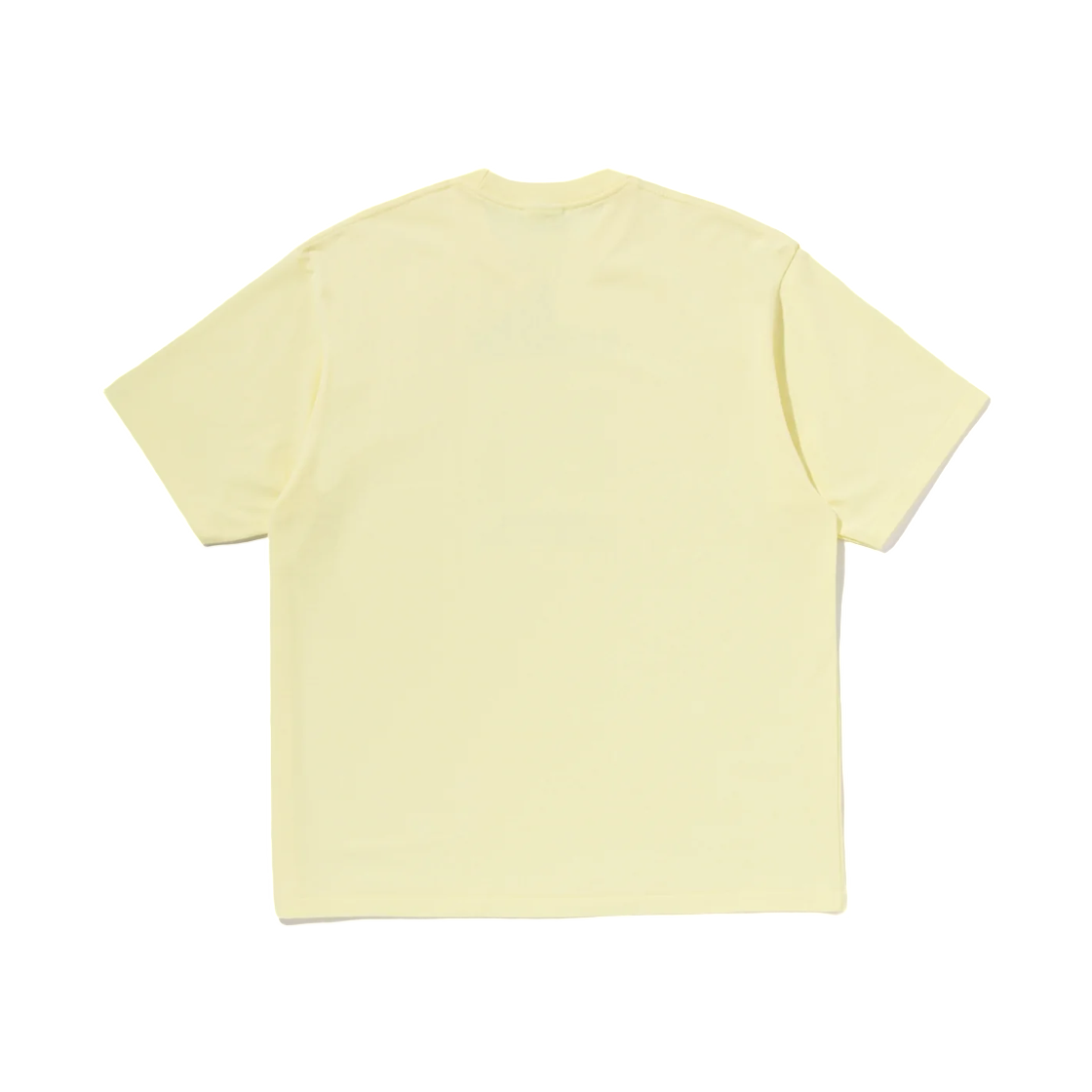 베이프 스티커 컬리지 릴렉스드 핏 티셔츠 옐로우(BAPE Sticker College Relaxed Fit T-Shirt Yellow) - 2