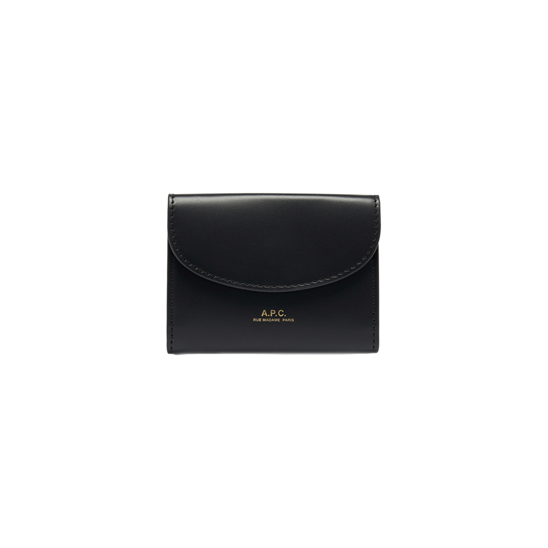 PXAWV F63349 LZZ BLACK [15% 쿠폰] A.P.C. Geneva Business Card Holder Black
