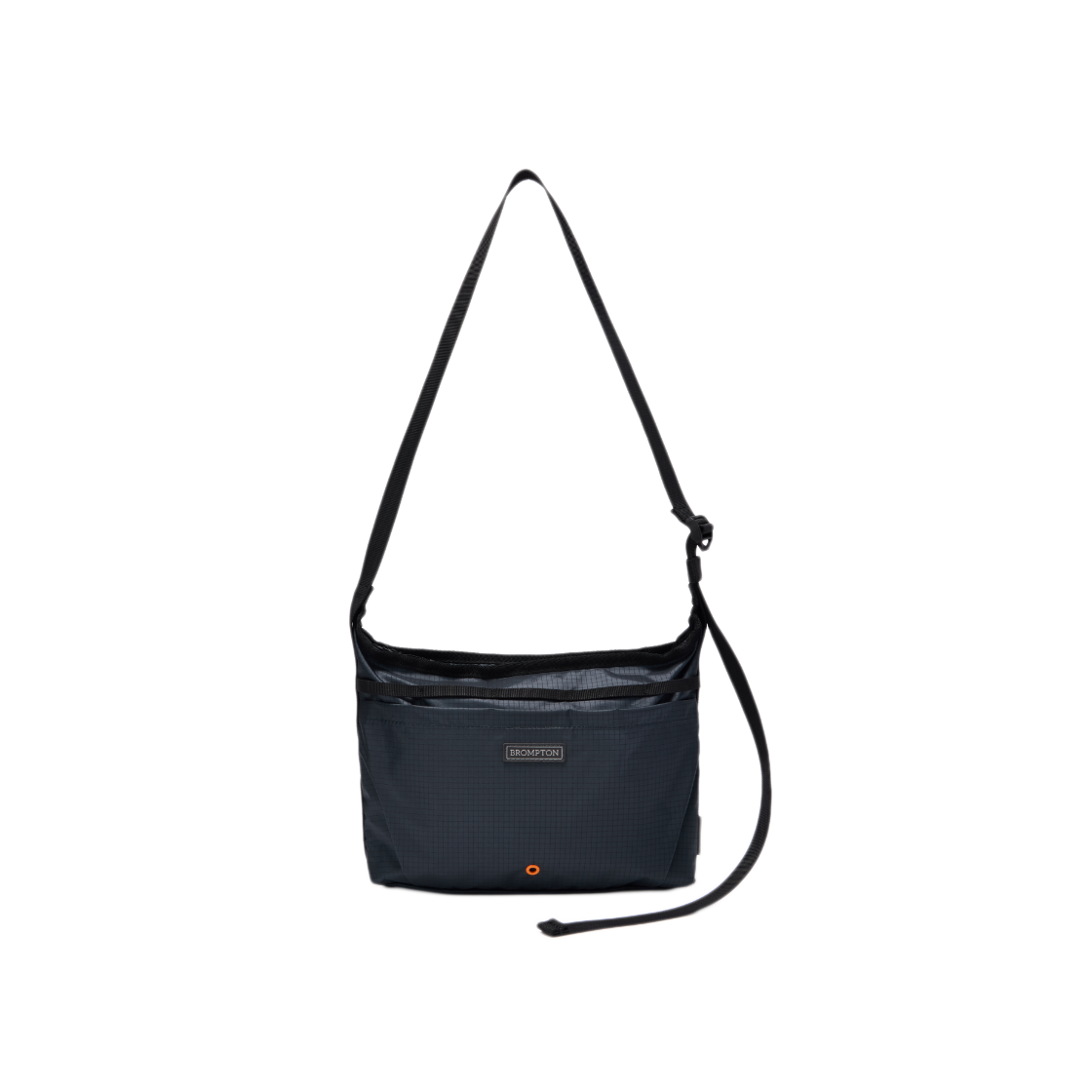 P265ACR102094 BROMPTON LONDON Lightweight Musette Bag Charcoal