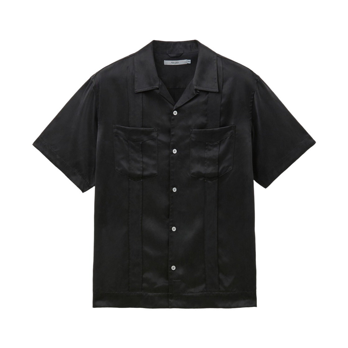 시리즈 로우하이드 블랙 아트워크 반팔 셔츠 블랙(Series x Rawhyde Black Artwork Short-Sleeve Shirt Black)