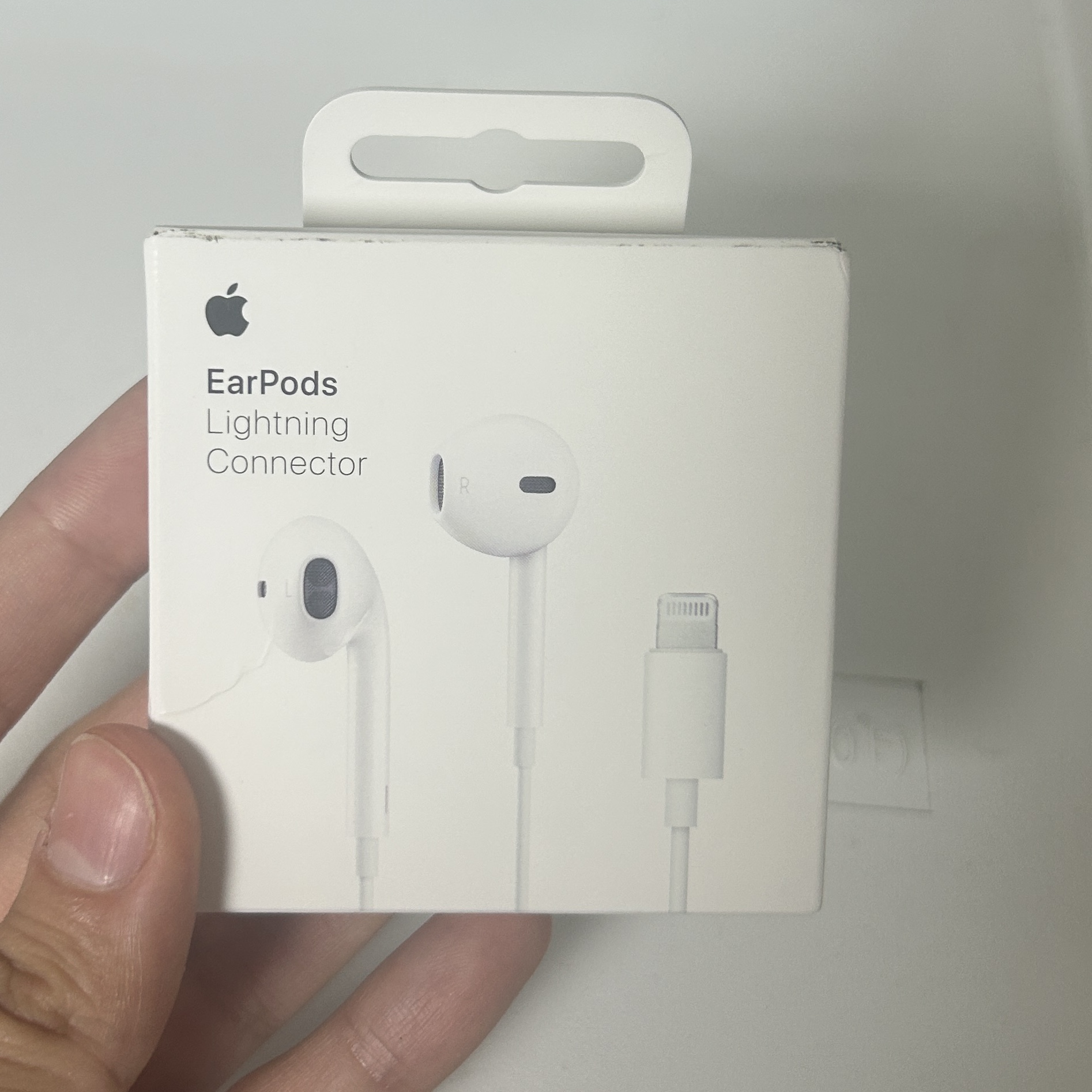 Apple EarPods Lightning Connector (Korean Ver.) 착용 스타일