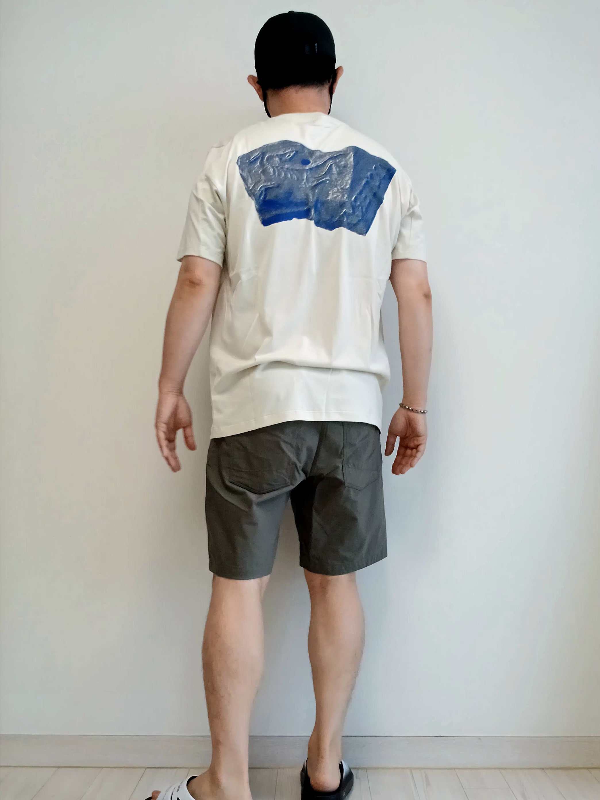 Nike ACG Trail Cap Black, Arc'teryx Kragg Cotton Short 9 Inch Forage 착용 스타일 - 1
