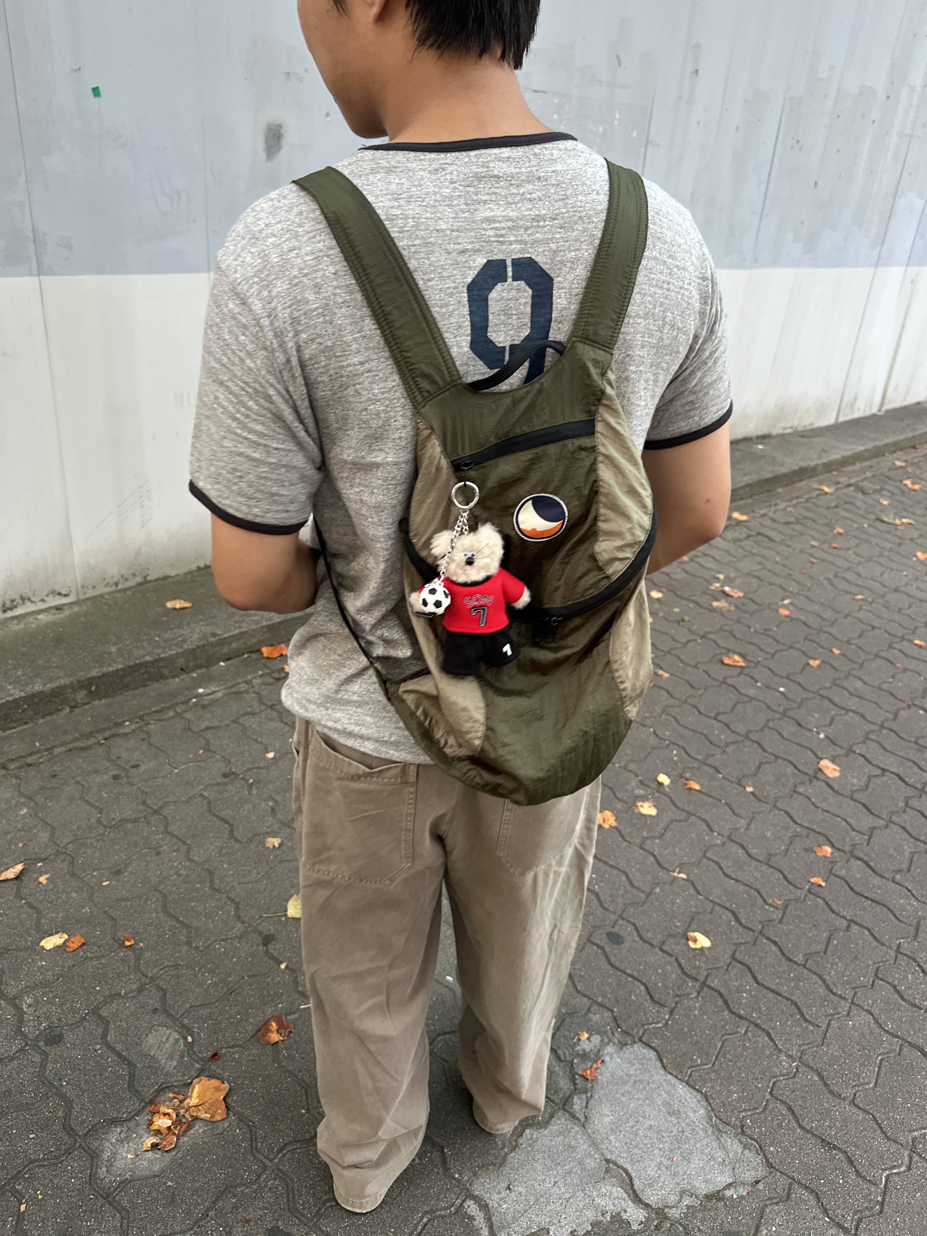 Monamhee x NOS7 Captain SON.hee Keyring Red, New Balance Minimus MT10O Black Castlerock 착용 스타일 - 3