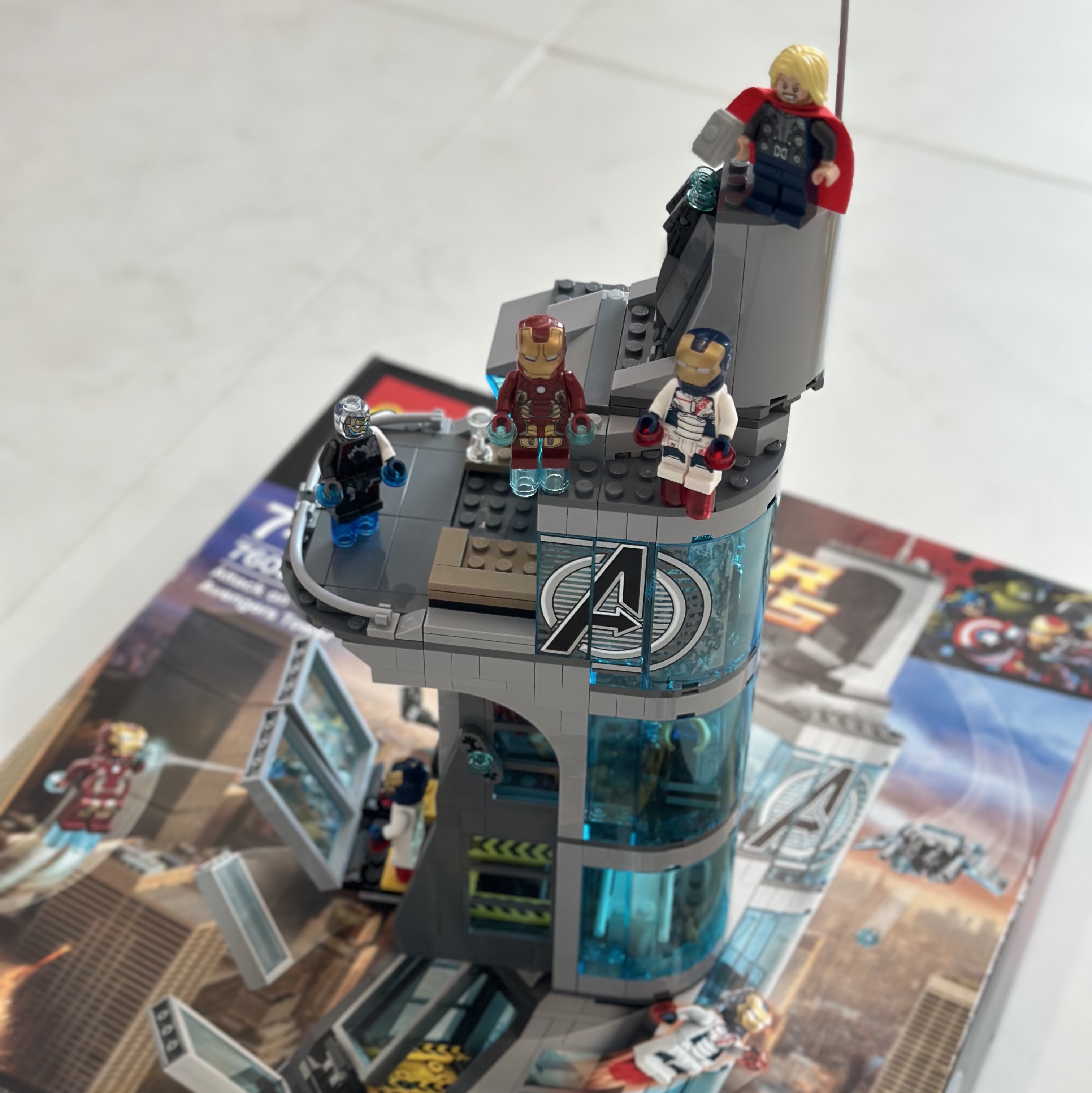 Lego Marvel Avengers Attack on Avengers Tower 착용 스타일 - 1
