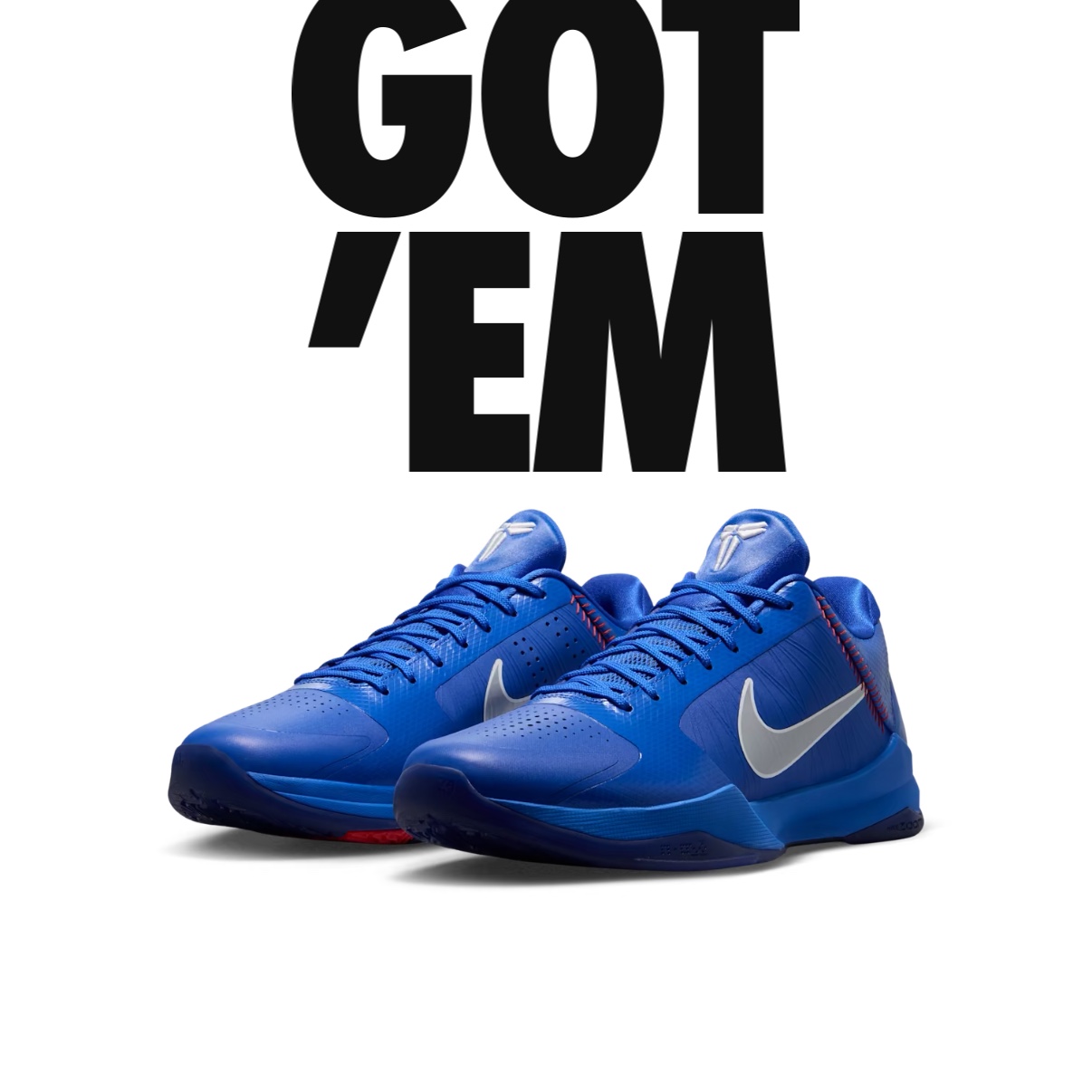 Nike Kobe 5 Protro Hyper Royal 착용 스타일