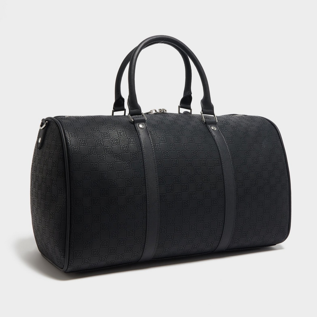 Jordan Monogram Duffle Bag 25L Black Grey 착용 스타일 - 2