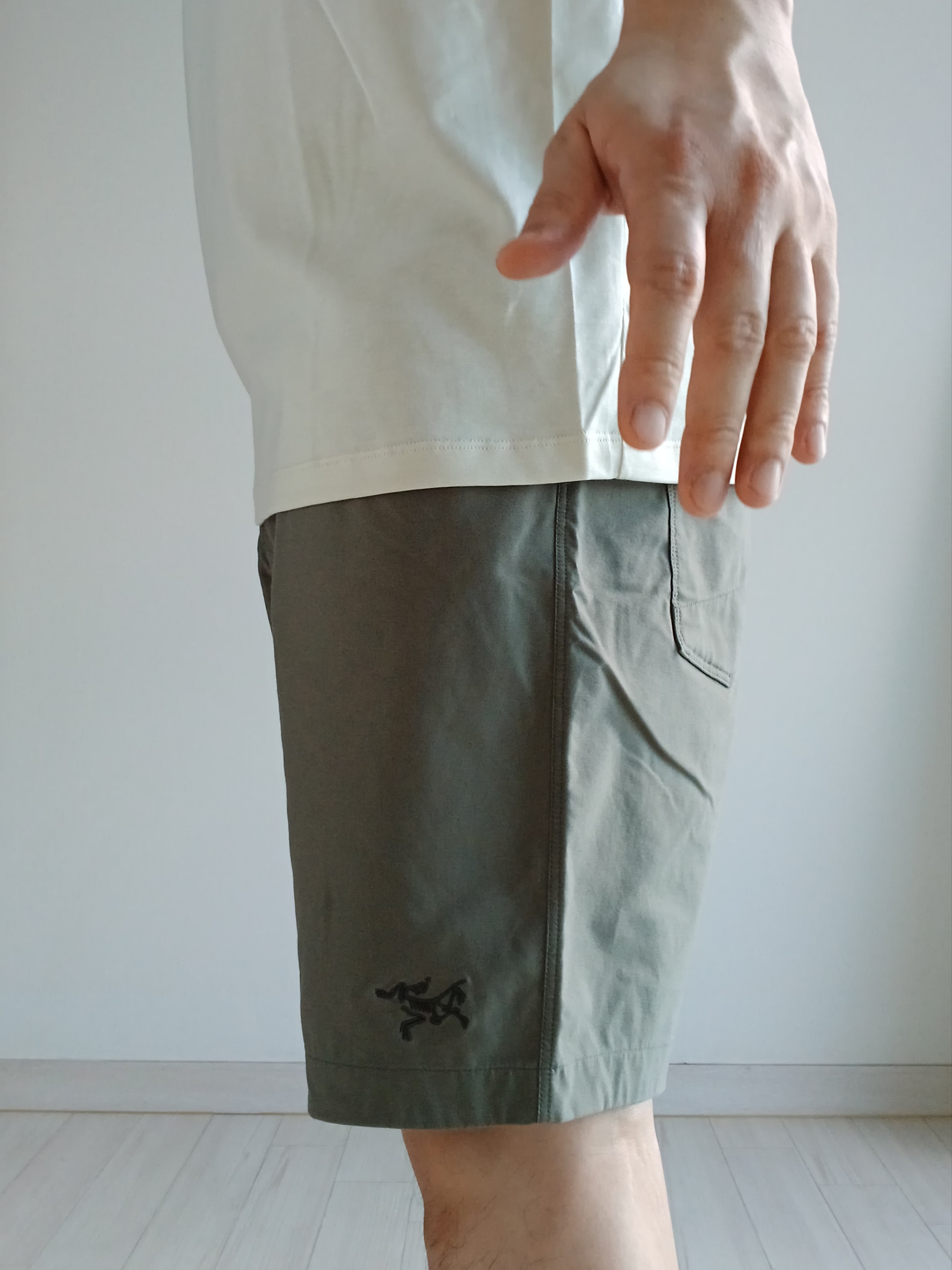 Nike ACG Trail Cap Black, Arc'teryx Kragg Cotton Short 9 Inch Forage 착용 스타일 - 5
