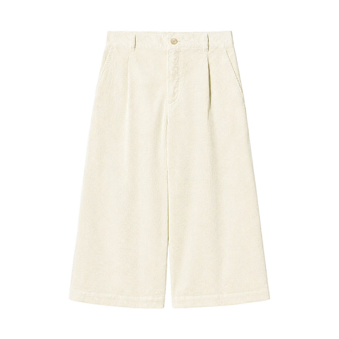 488203-30 (W) Uniqlo x Comptoir des Cotonniers Corduroy Culottes Natural