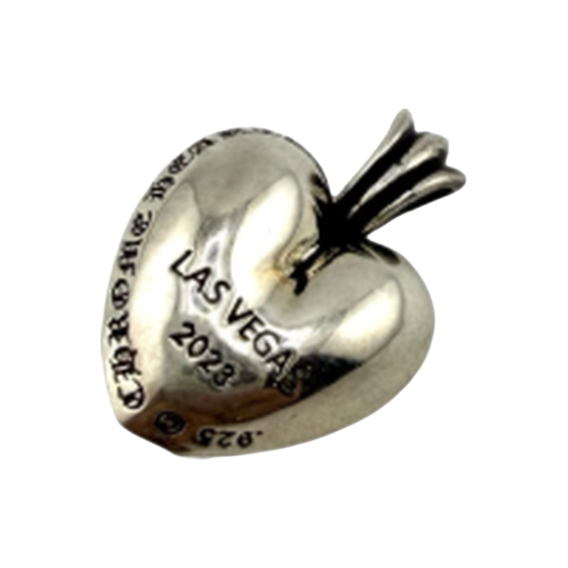 더도산 크롬하츠 라스베가스 하트참(the dosan_ Chrome Hearts Las Vegas Heart Charm) - 2