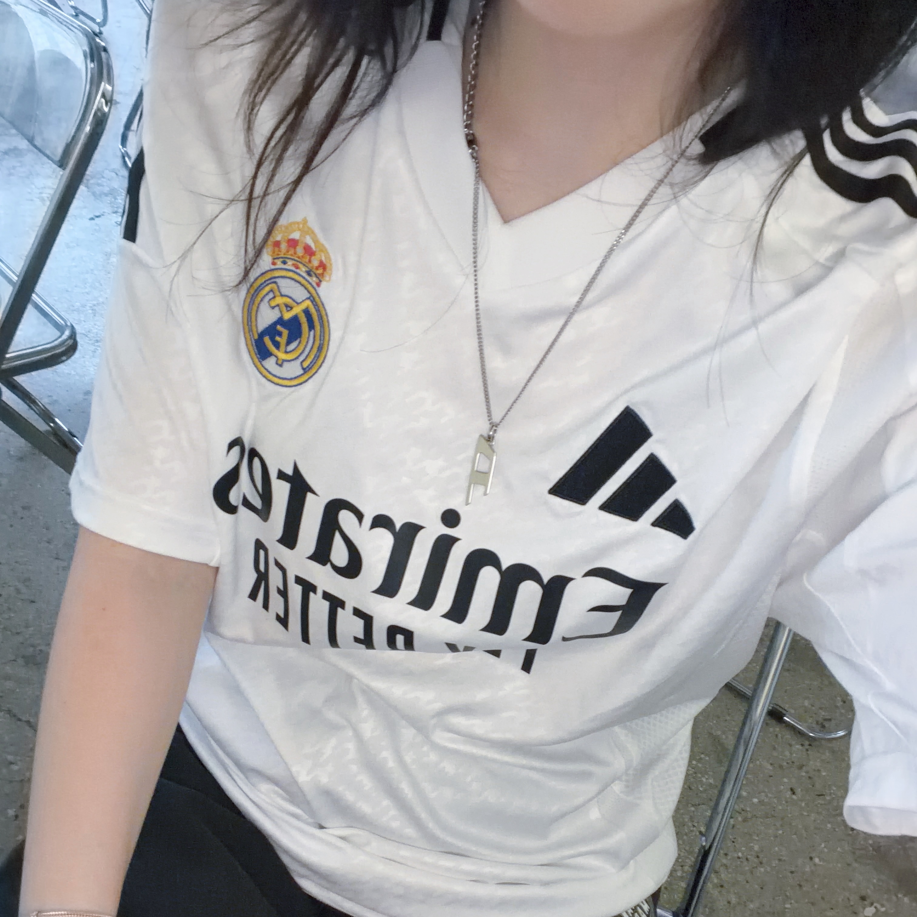 Adidas Real Madrid 2024/25 Home Jersey White - KR Sizing (Non Marking Ver.), Diesel Dx1625040 Stainless Steel D Logo Pendant Necklace Silver 착용 스타일