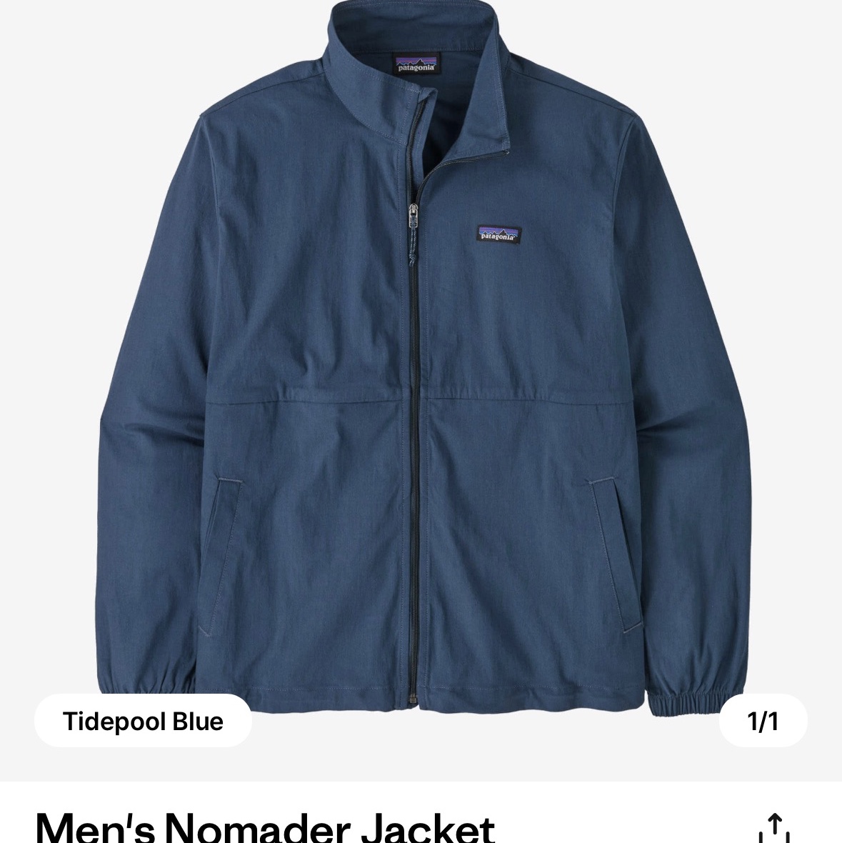 Patagonia Nomader Jacket Forge Grey 착용 스타일