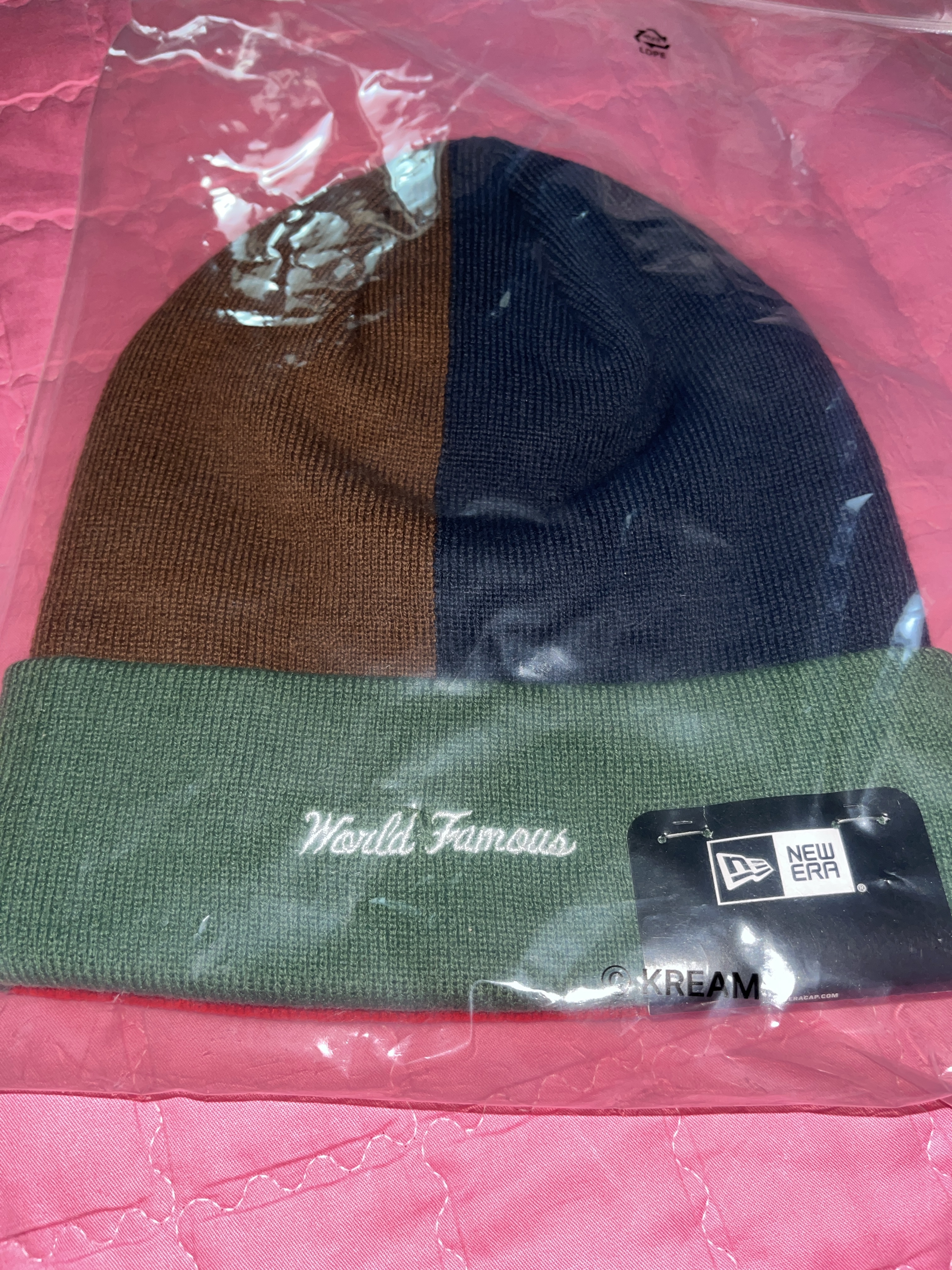 Supreme New Era Box Logo Beanie Multicolor - 24FW 착용 스타일