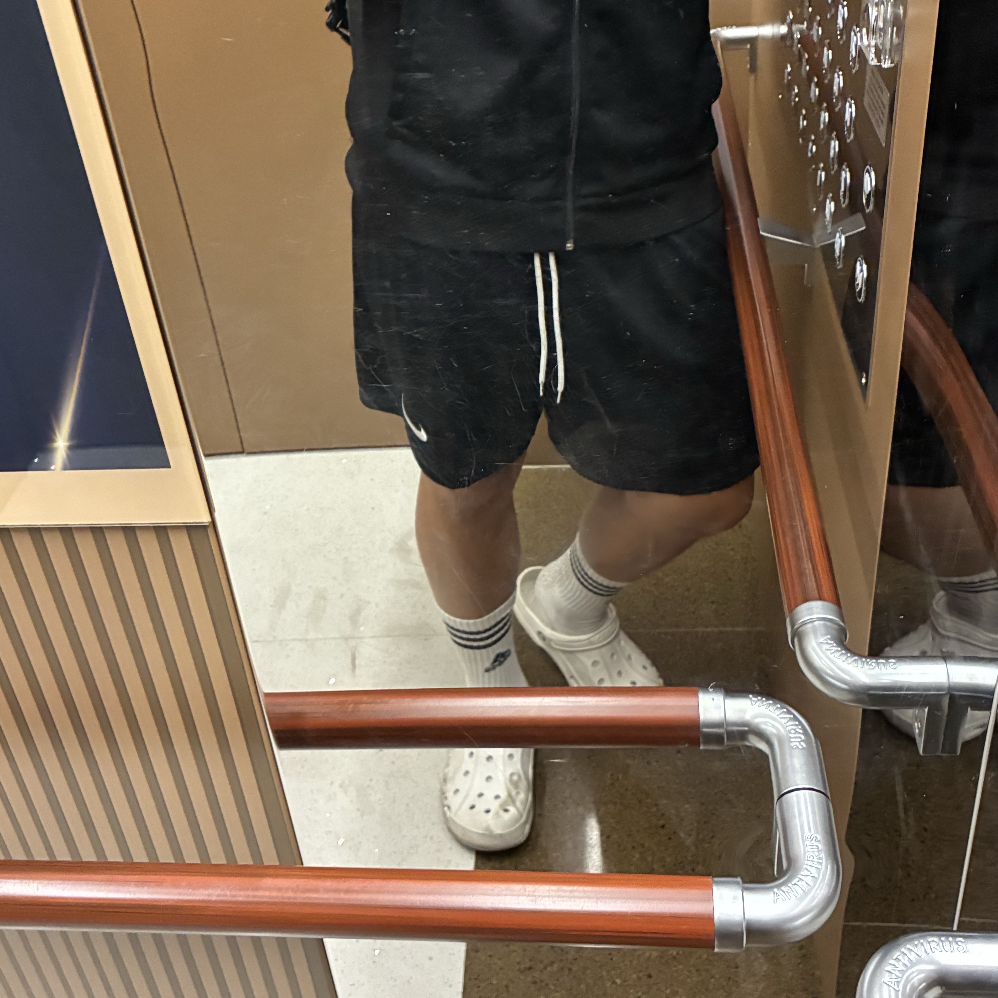 Nike Dri-Fit Park 3 Shorts Black 착용 스타일