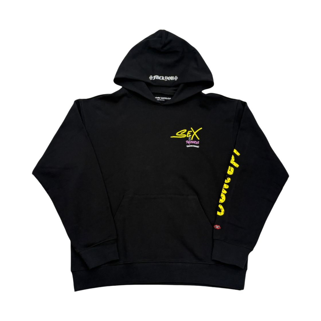97125 the dosan_ Chrome Hearts Sex Record Hoodie