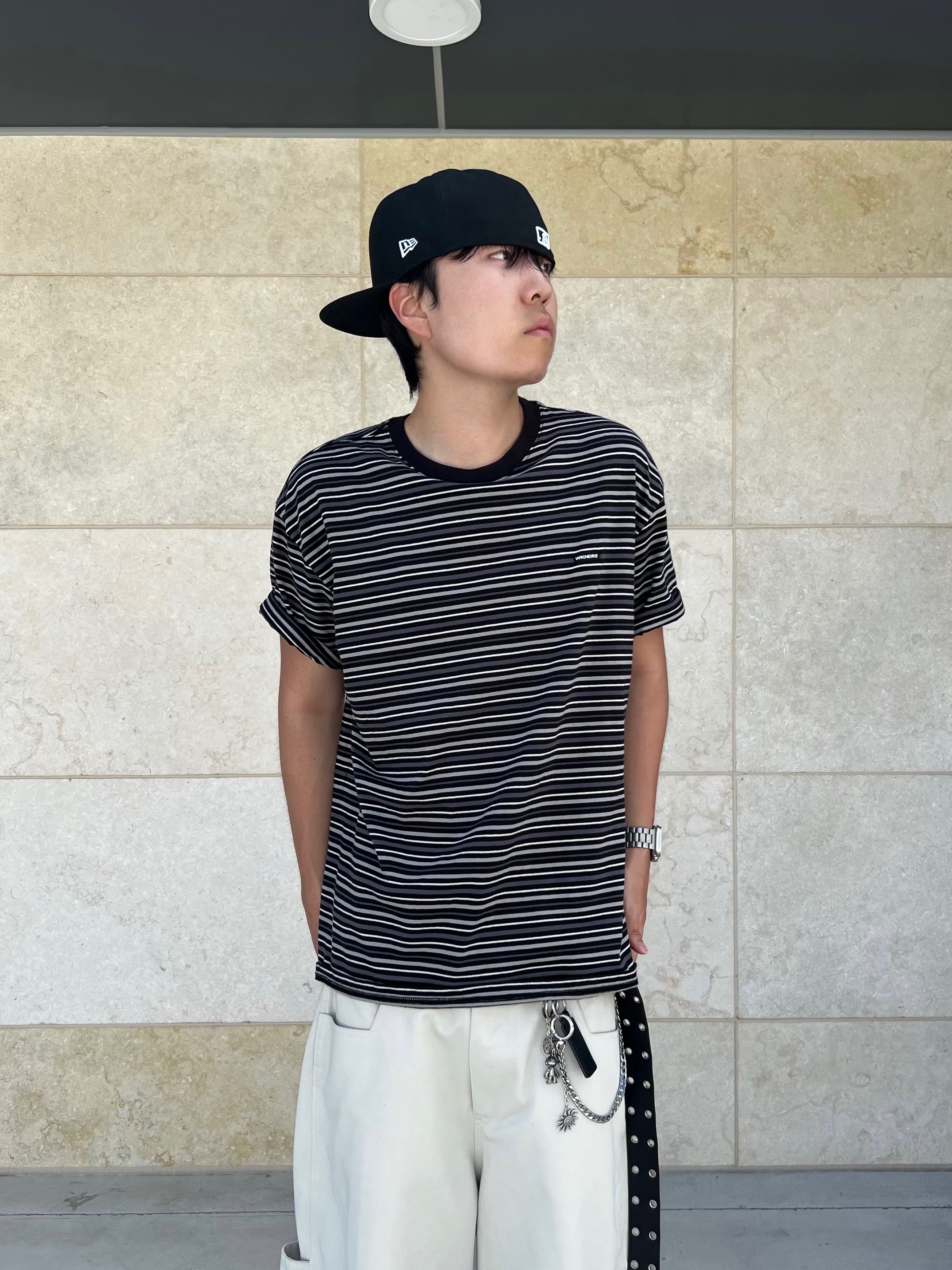 New Era MLB New York Yankees Basic 59Fifty Fitted Cap Black White, New Era 59Fifty MLB Authentic New York Yankees Game Navy 착용 스타일 - 6