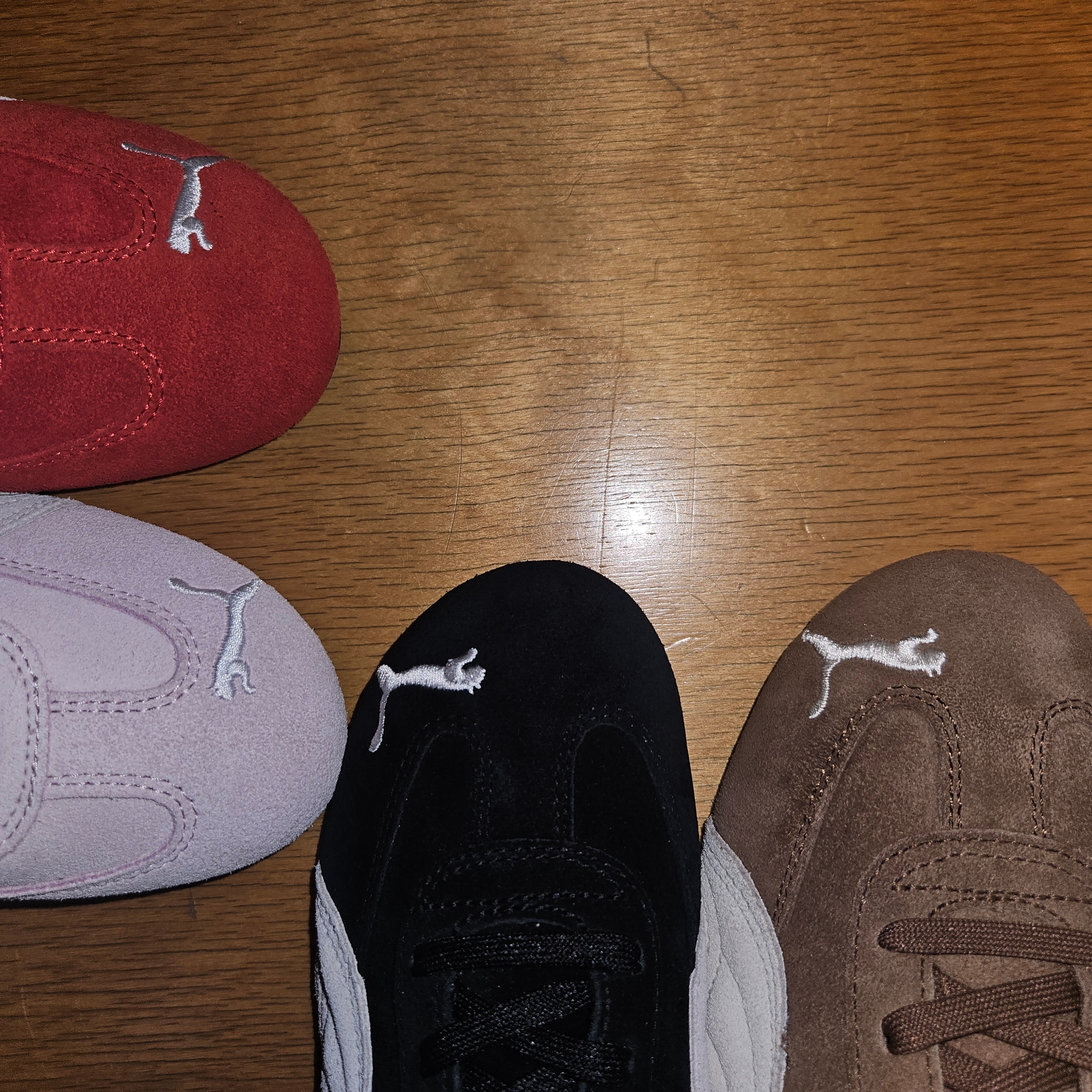 Puma Speedcat OG Black White, Puma Speedcat OG Pink White 착용 스타일 - 1