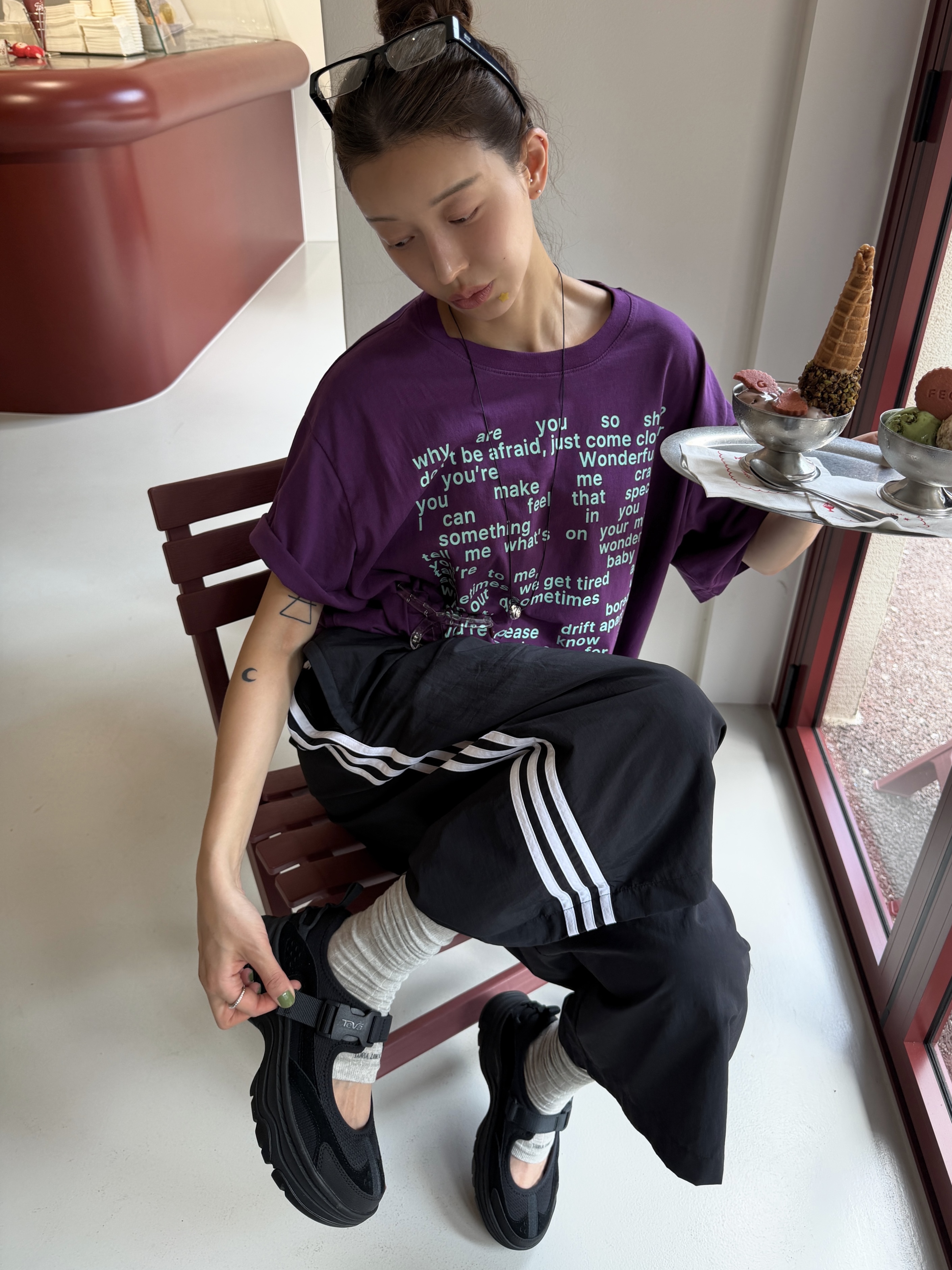 Adidas Originals Capri Shorts Black White - KR Sizing, (W) Miu Miu Runway Sunglasses Blu-ray Clear Lens Black Alternative fit 착용 스타일 - 10