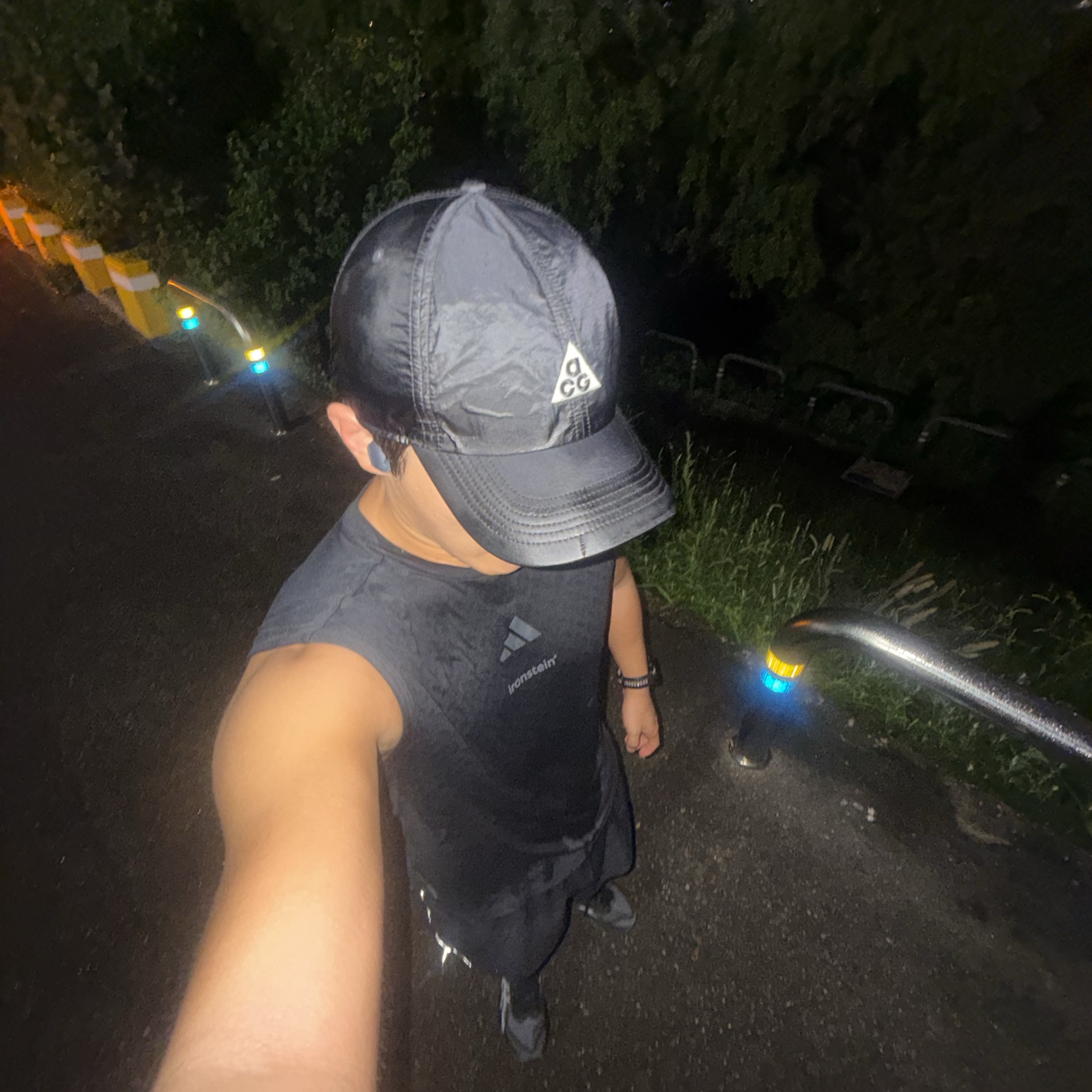 Nike ACG Trail Cap Black 착용 스타일