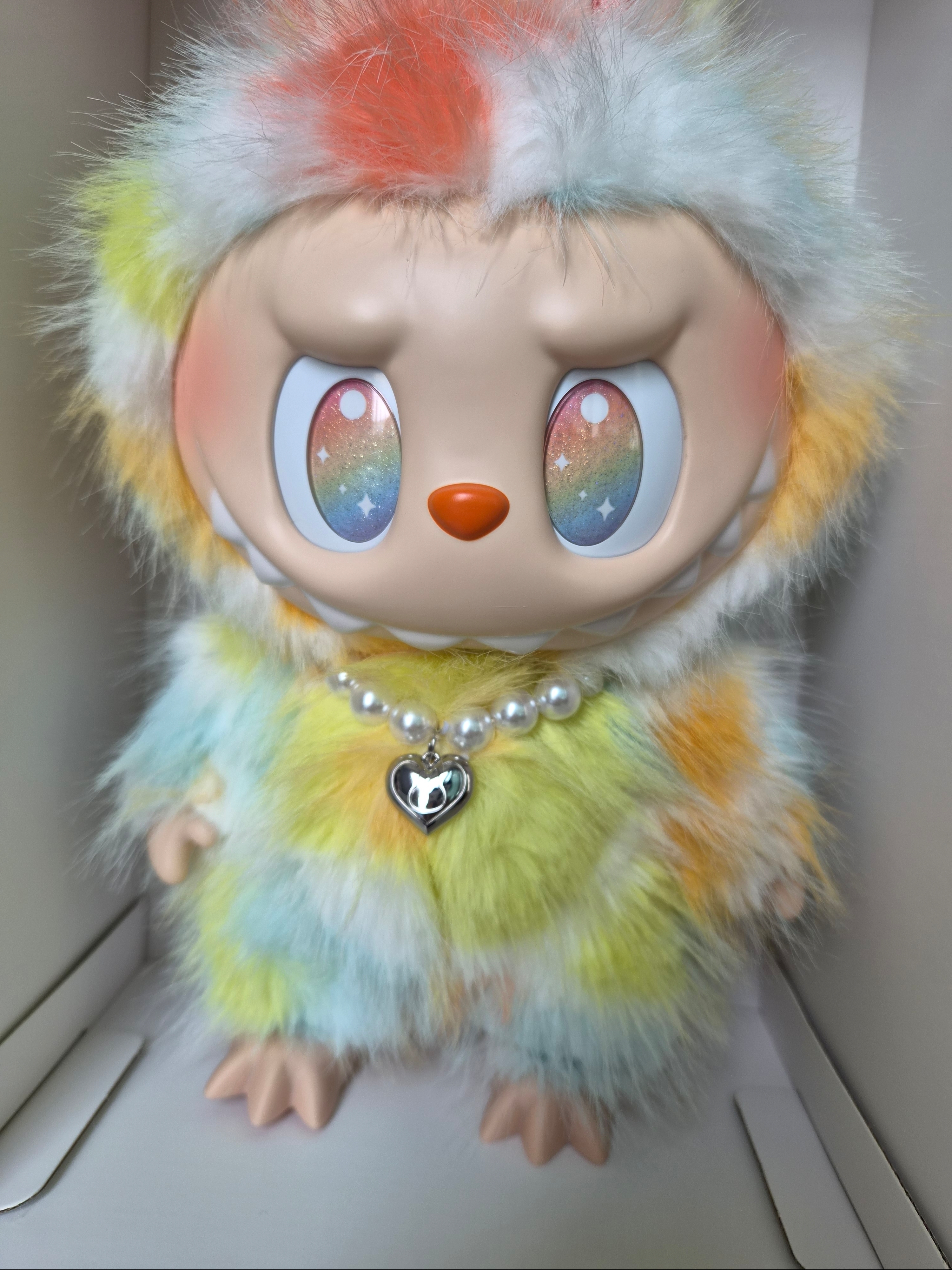 Pop Mart Labubu The Monsters Big Into Energy Series-Rock The Universe Vinyl Plush Doll 착용 스타일 - 2