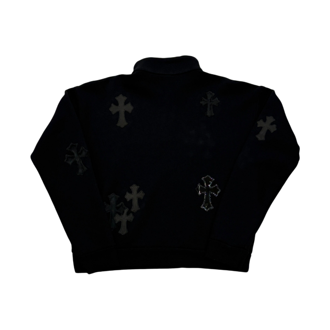 더도산 크롬하츠 크로스 패치 하프집업(the dosan_ Chrome Hearts Cross Patches Half Zip Up) - 2