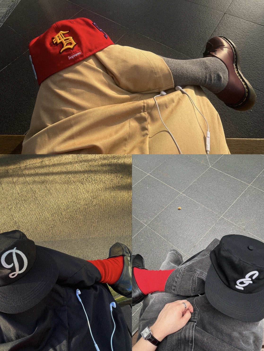 Nike Korea 2022/23 Dri-Fit ADV Match Home SS Jersey Global Red - US/EU (Non Marking Ver.), Adidas Spain 2024 Home Jersey Better Scarlet (Non Marking Ver.) - KR Sizing 착용 스타일 - 9
