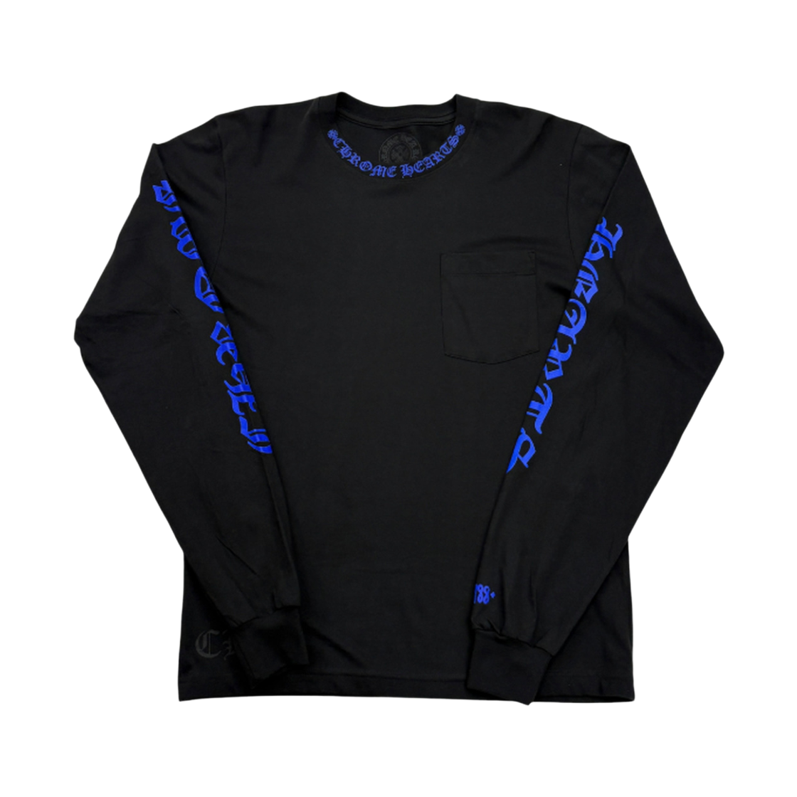 97121 the dosan_ Chrome Hearts Neck Lettering Long Sleeve