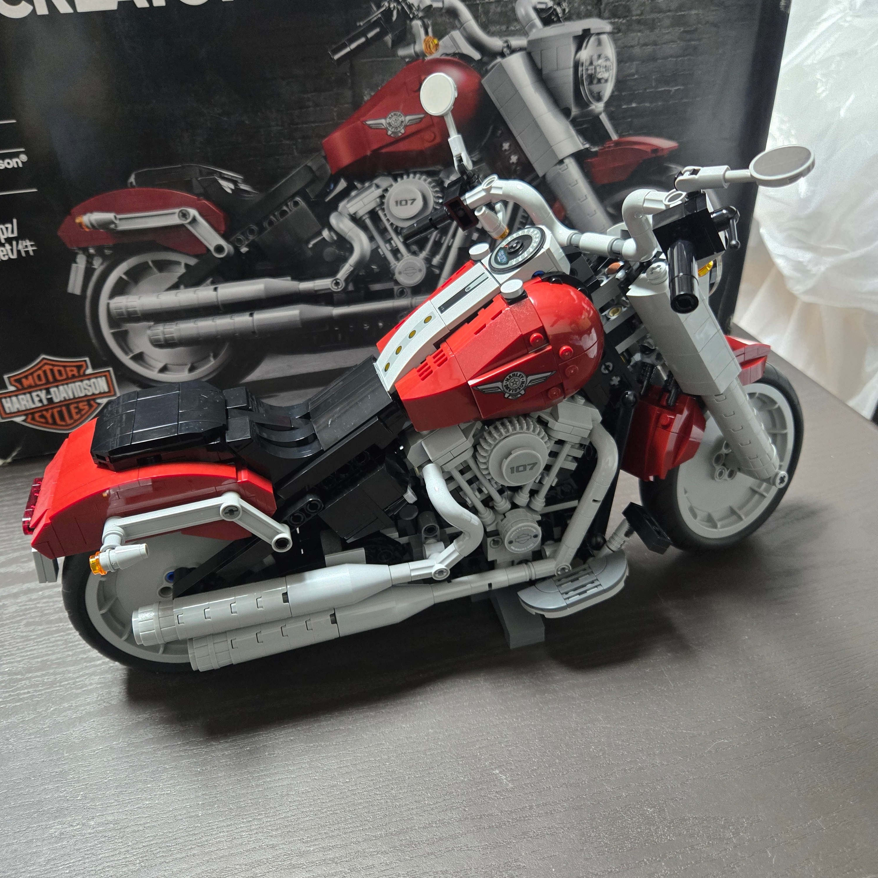Lego Harley Davidson Fat Boy 착용 스타일 - 2