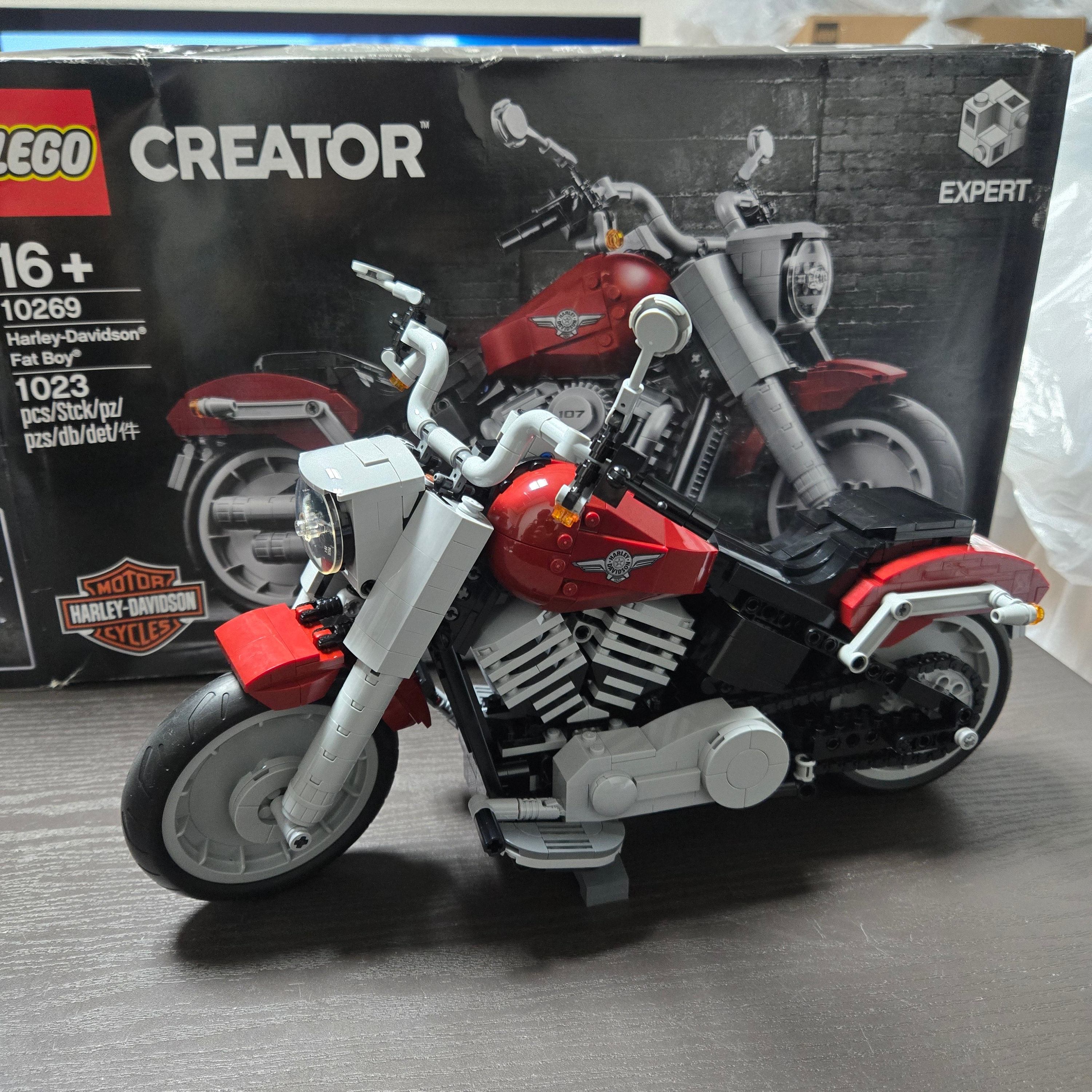 Lego Harley Davidson Fat Boy 착용 스타일 - 1