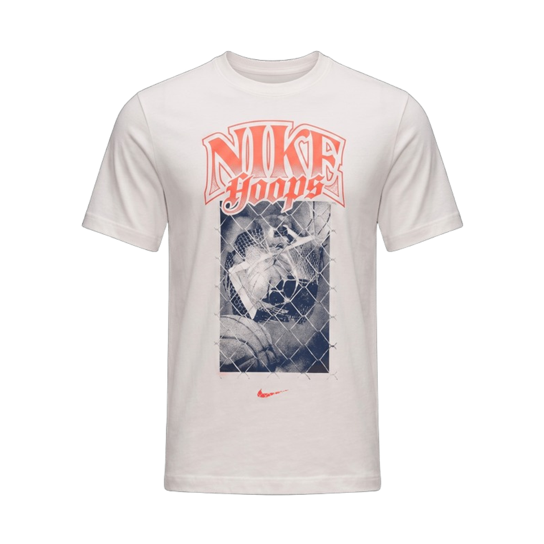 II0665-133 Nike Club Basketball T-Shirt Sail - Asia