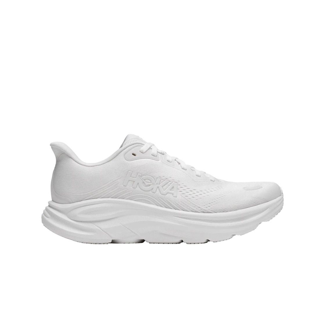 1176572-WWH Hoka Clifton 11 White - Regular