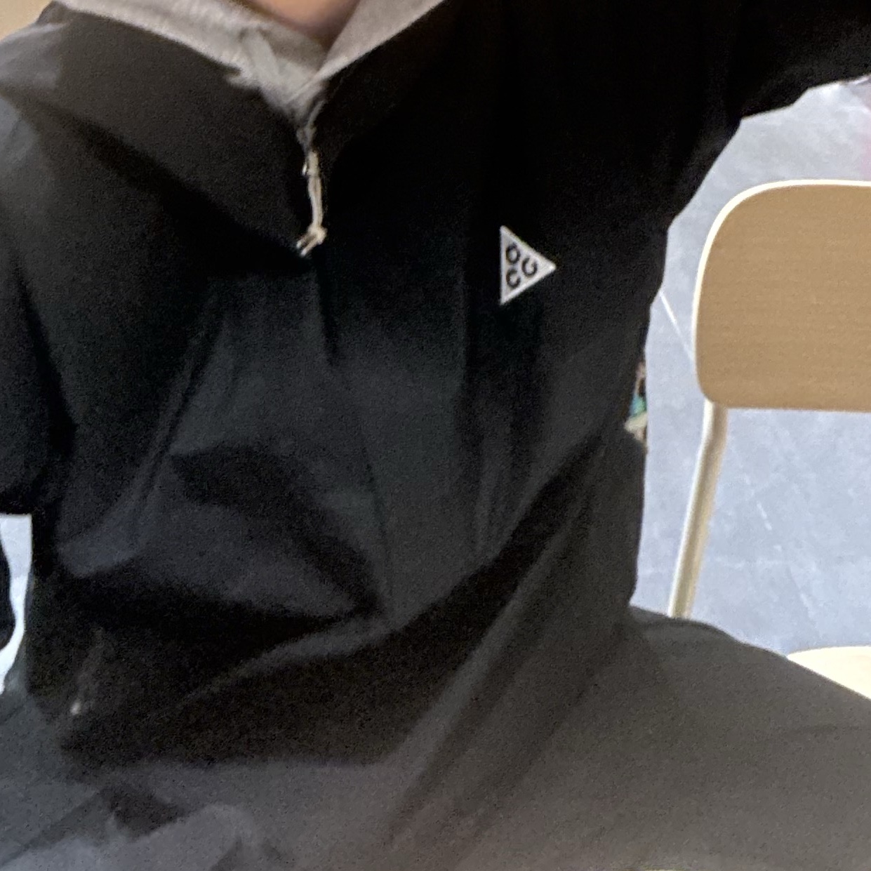 Nike ACG Storm-Fit ADV Cascade Rains Full Zip Jacket Black - Asia 착용 스타일
