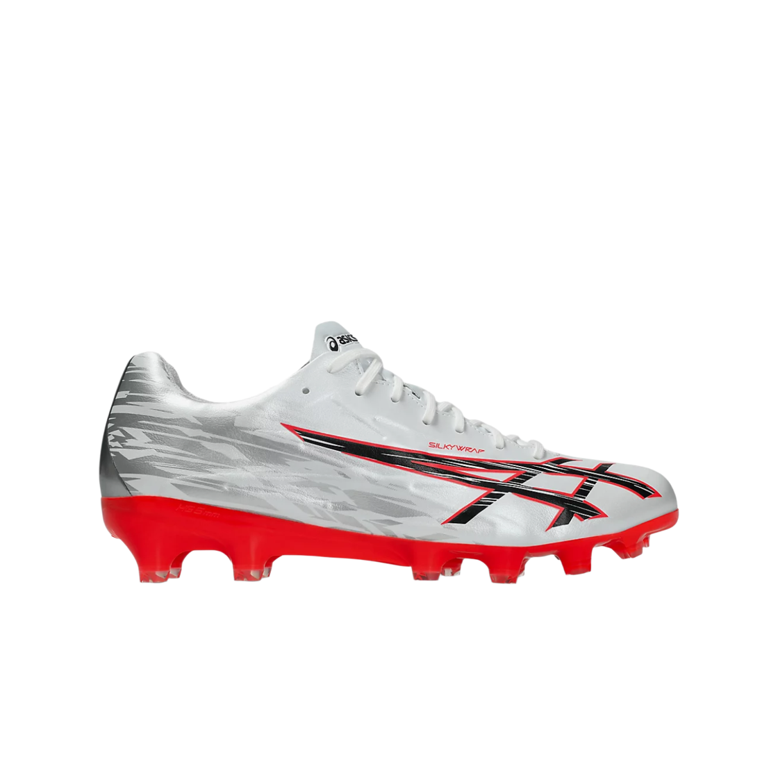 1103A136-100 Asics Jetray Pro White Flash Red - D Standard