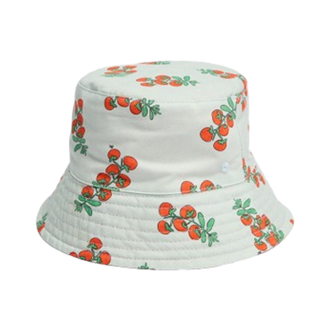 (키즈) 보보쇼즈 쥬시 토마토 올 오버 리버시블 햇 레드((Kids) Bobo Choses Juicy Tomatoes All Over Reversible Hat Red) - 1