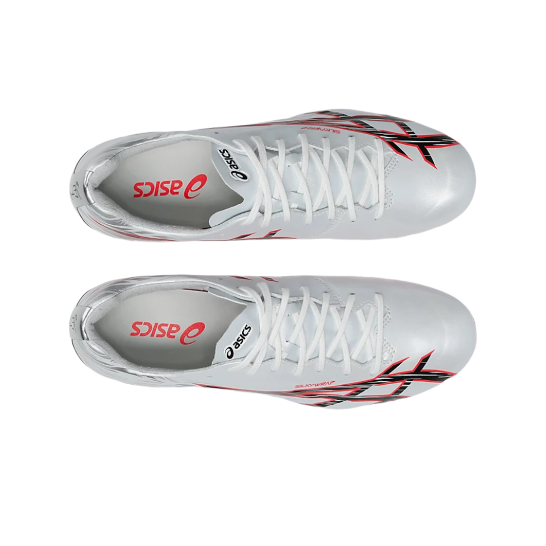 아식스 제트레이 프로 화이트 플래쉬 레드 - D 스탠다드(Asics Jetray Pro White Flash Red - D Standard) - 2