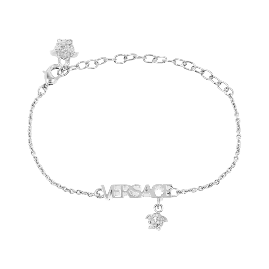 1020785-1A00620-3J030 Versace Logo Bracelet Silver