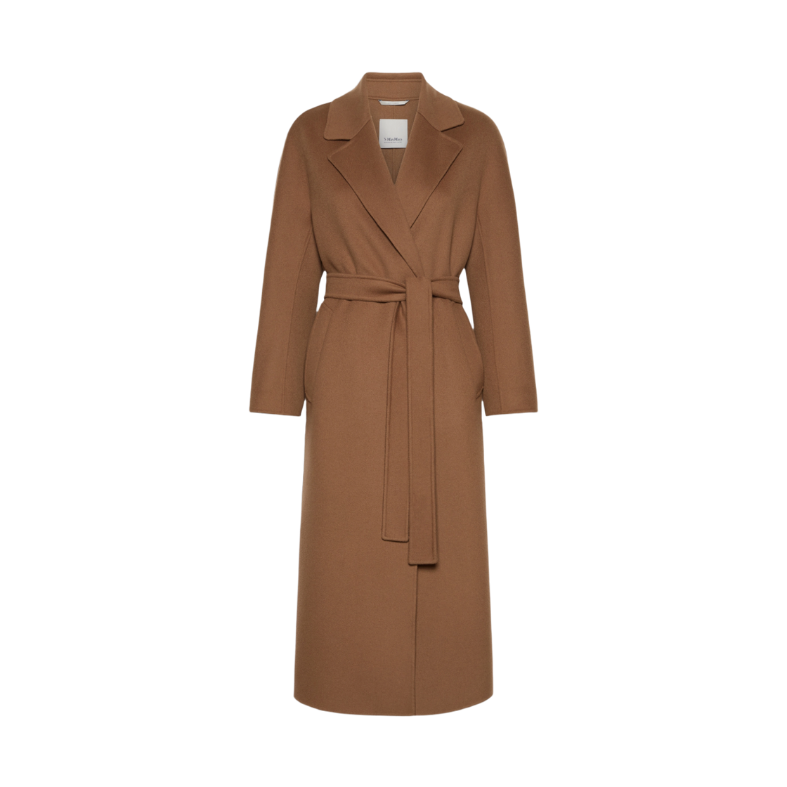 PENELOPE-041 (W) S Max Mara Penelope Virgin Wool Coat Hazelnut Brown