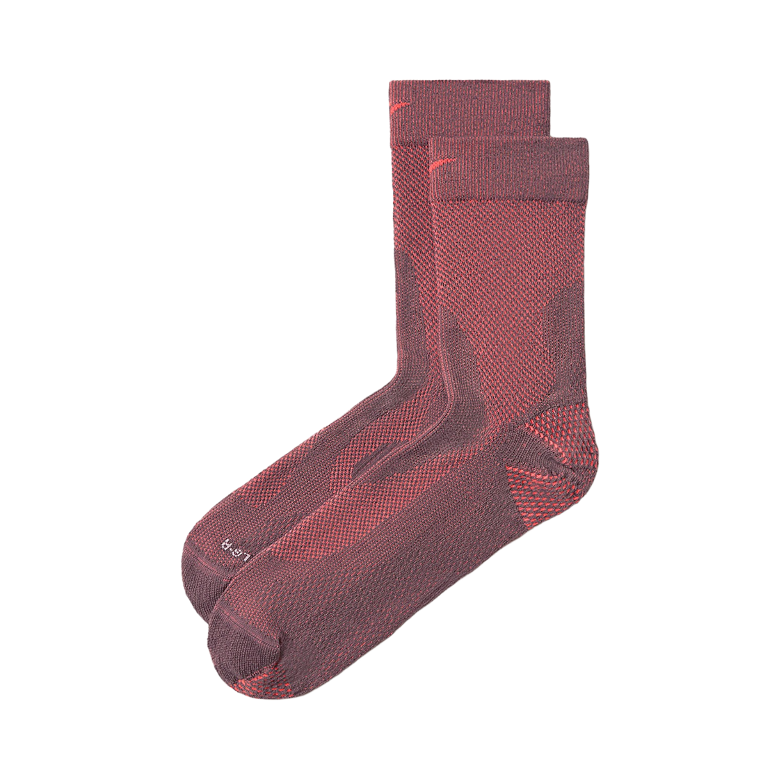 IB6114-502 Nike Running Lightweight Micro Crew Socks Tattoo Hot Lava (Korean Ver.)
