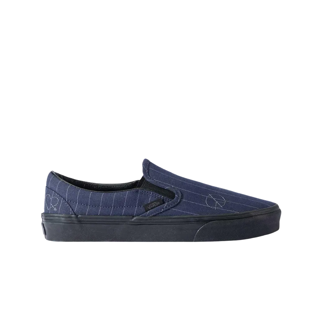 VN000BVZNGV Vans Classic Slip-On Wool Navy Black