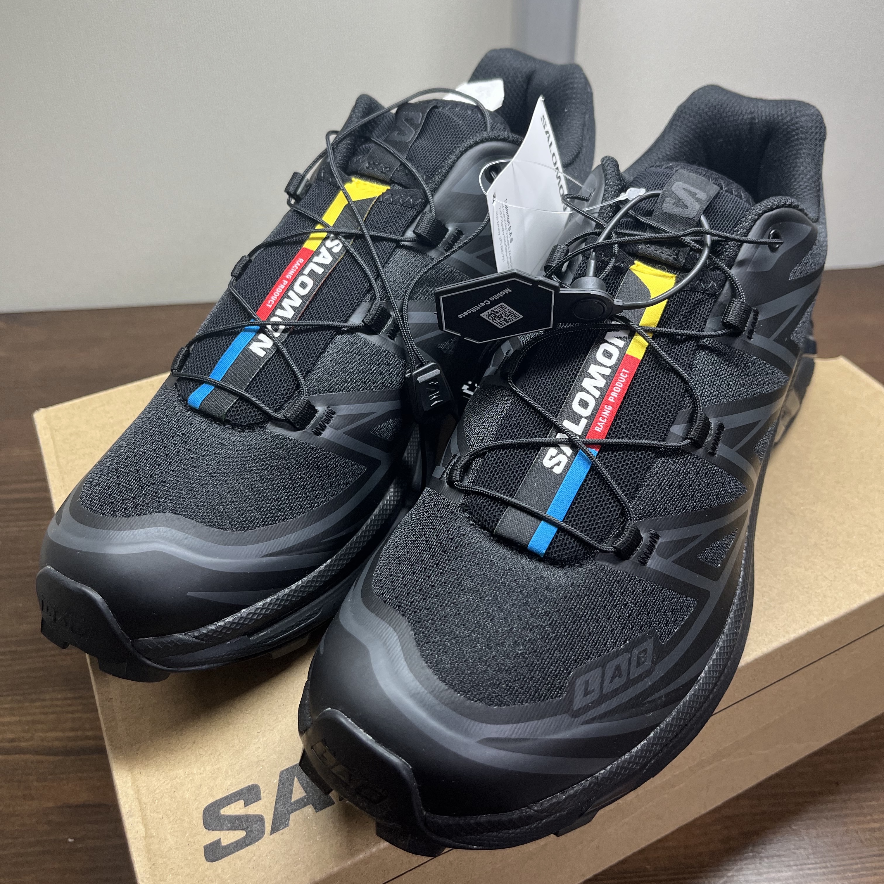 Salomon XT-6 ADV Black 착용 스타일