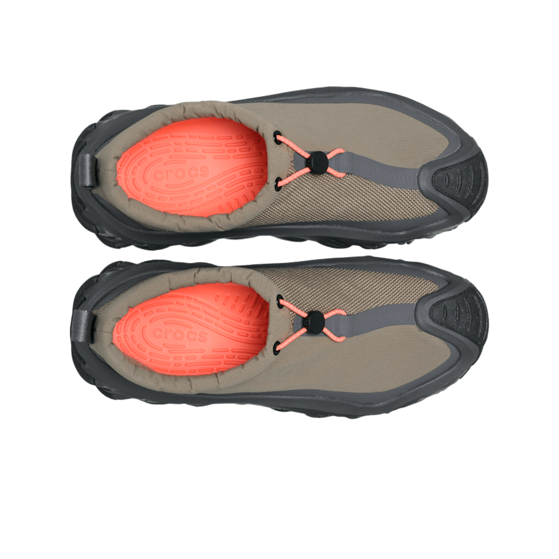 크록스 에코 엘리먼트 카키 오렌지 러쉬(Crocs Echo Element Khaki Orange Rush) - 2