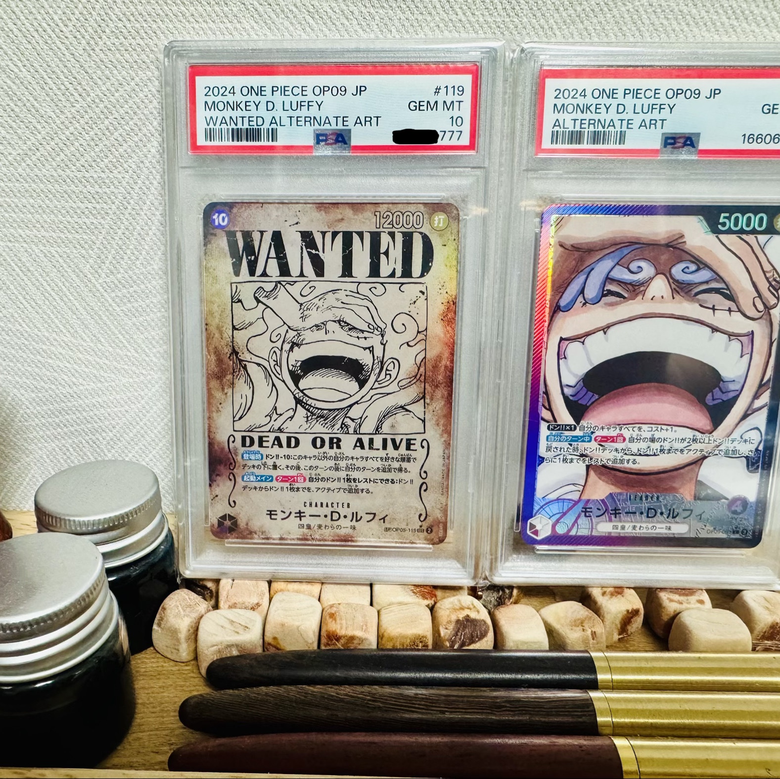 One Piece TCG Monkey D. Luffy Wanted SEC-SPC OP05-119 Booster Pack Emperors in the New World (Japanese Ver.), One Piece TCG OP-09 Booster Pack Emperors in The New World Box (Pack of 24/Japanese Ver.) 착용 스타일