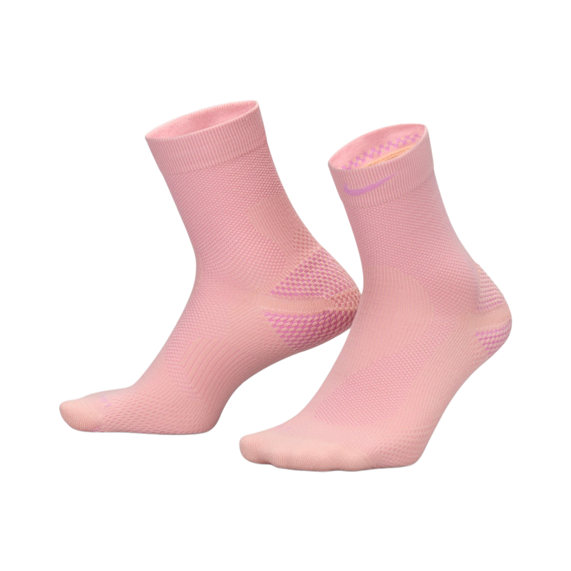 IB6114-800 Nike Running Lightweight Micro Crew Socks Arctic Orange Light Magenta (Korean Ver.)