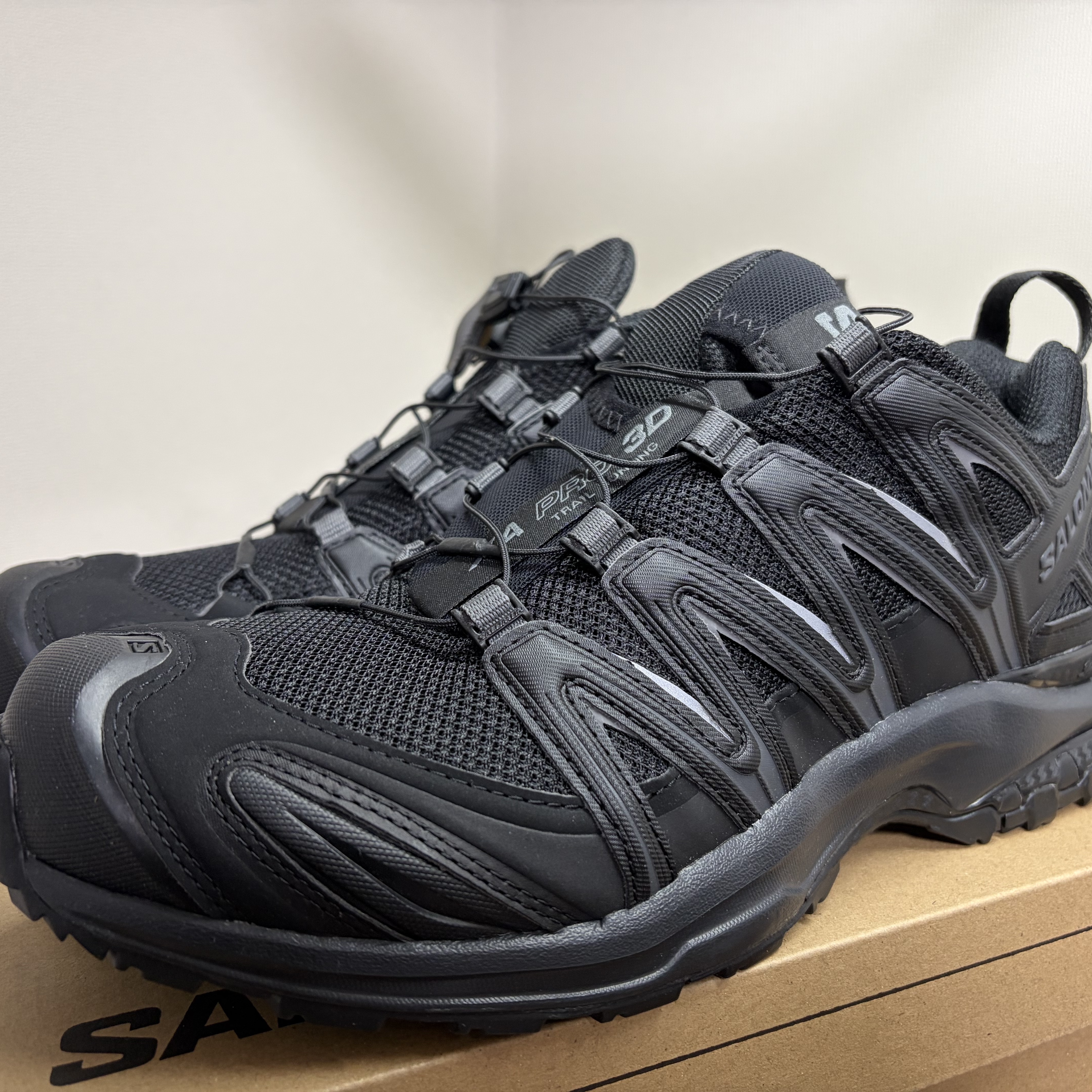 Salomon XA Pro 3D Black Magnet 착용 스타일
