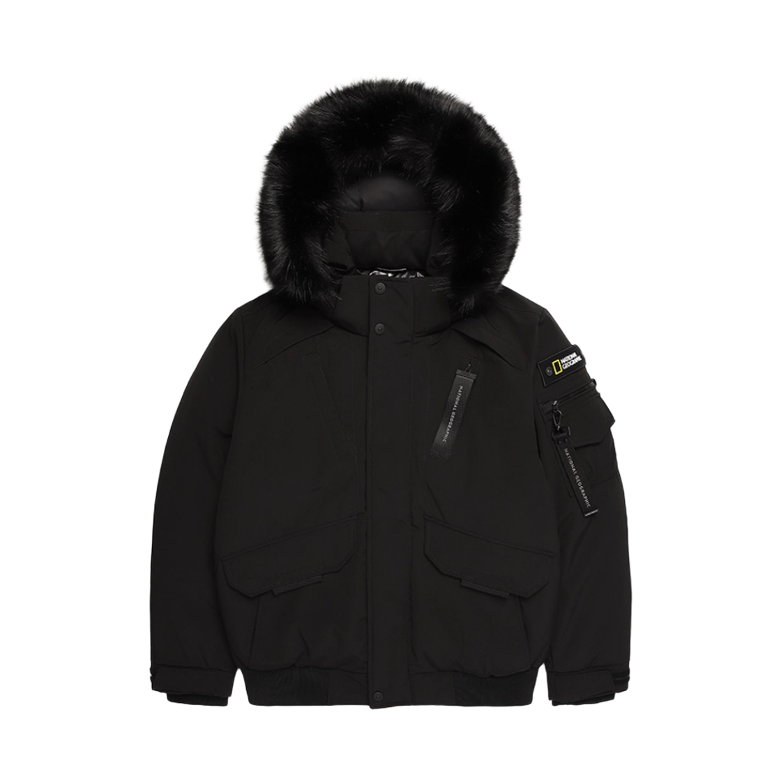 N214MDW030 National Geographic Taruga RDS Duck Down Jumper Black