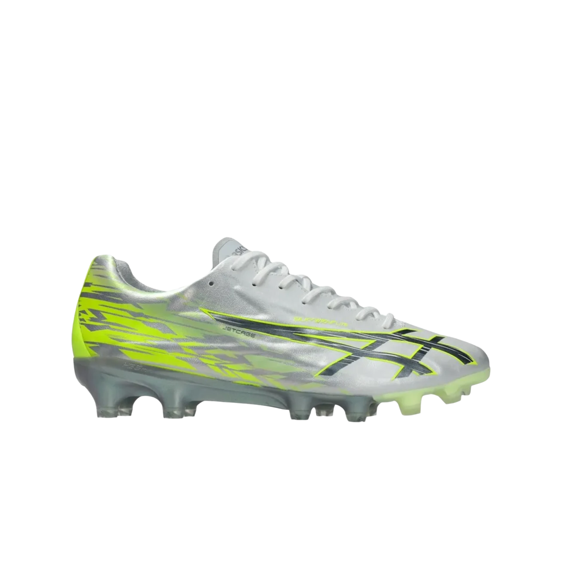 1103A139-101 Asics Jetray Elite White Pure Silver - D Standard